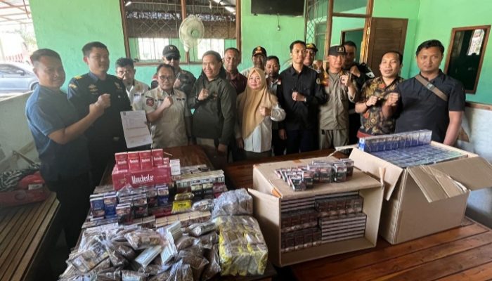 Gerak Cepat Satgas Pemberantasan BKC Ilegal NTB Amankan Peredaran Rokok Ilegal di Kabupaten Sumbawa