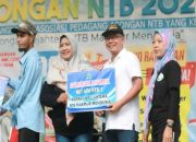 BRIDA NTB Serahkan Bantuan Gerobak Listrik Diacara Gelaran Pesta Rakyat Asongan Tahun 2026